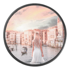 Disco De Hockey Blondie En La Venecia Romántica