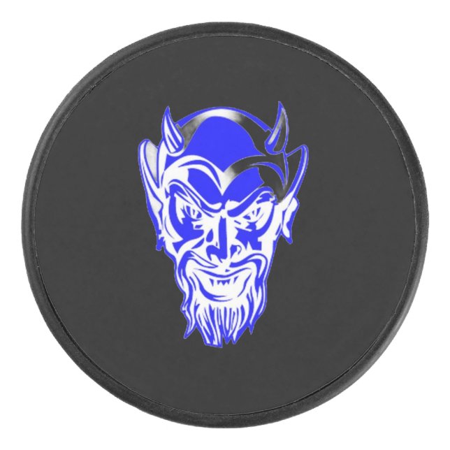 Disco De Hockey Blue Devils (Anverso)