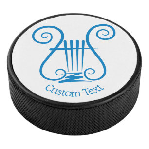 Disco De Hockey Blue Lyre