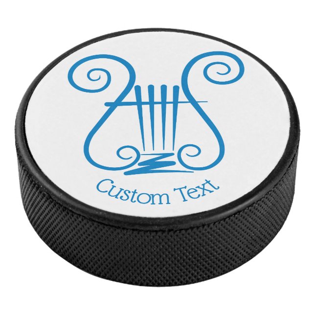Disco De Hockey Blue Lyre (3/4)
