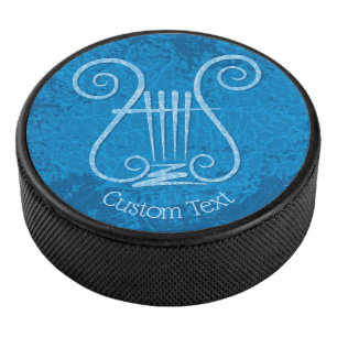 Disco De Hockey Blue Lyre