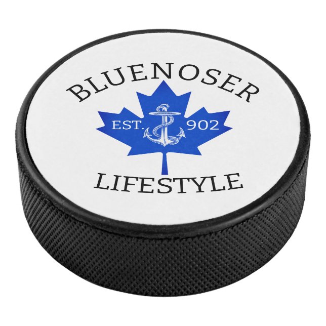 Disco De Hockey Bluenoser Lifestyle Maple leaf 902 Eh! (3/4)