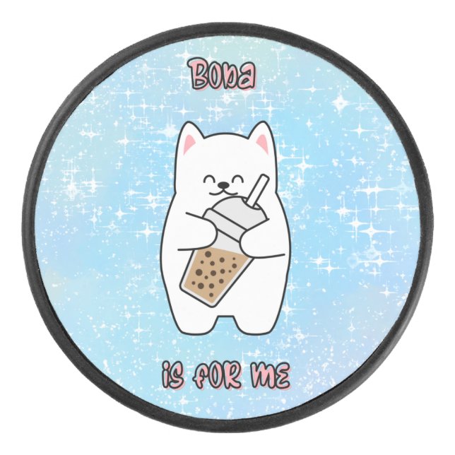 Disco De Hockey Boba Es Para Mí Blue Jazz (Anverso)