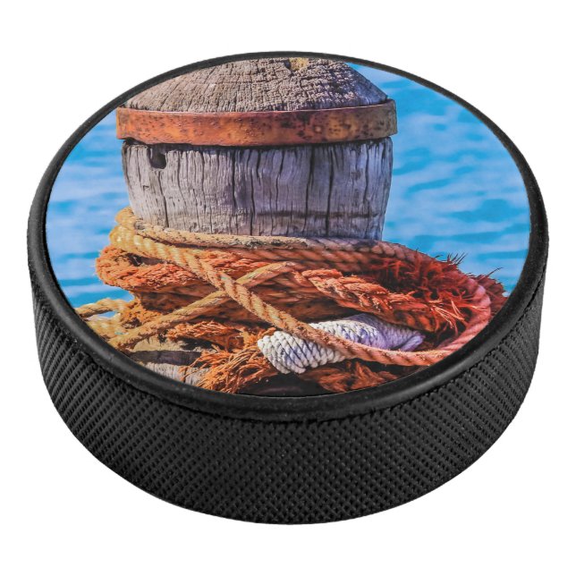 Disco De Hockey Bollard de amarre antiguo (3/4)