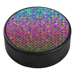 Disco De Hockey Brocha de hockey Crystal Bling