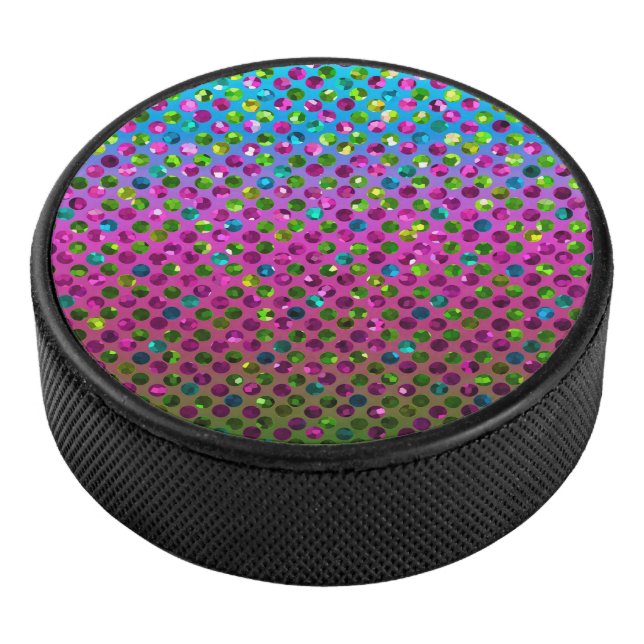 Disco De Hockey Brocha de hockey Crystal Bling (3/4)