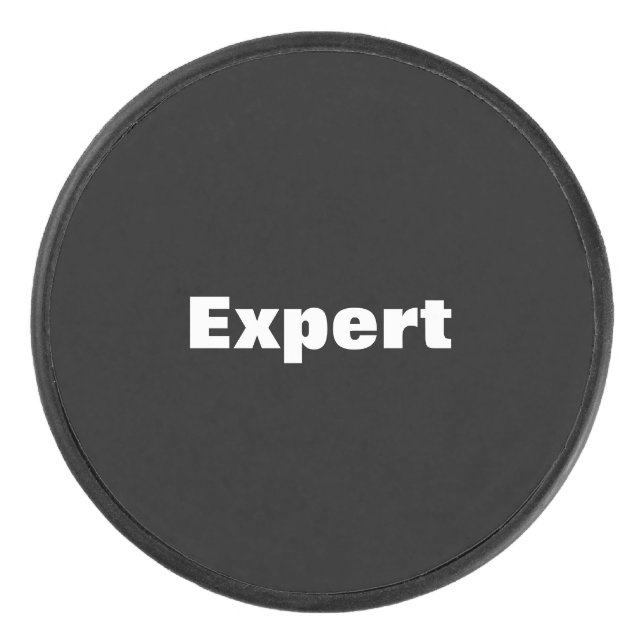 Disco De Hockey Broche de hockey de expertos (Anverso)