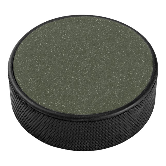 Disco De Hockey Broche de hockey sobre Personalizado verde Moss (3/4)