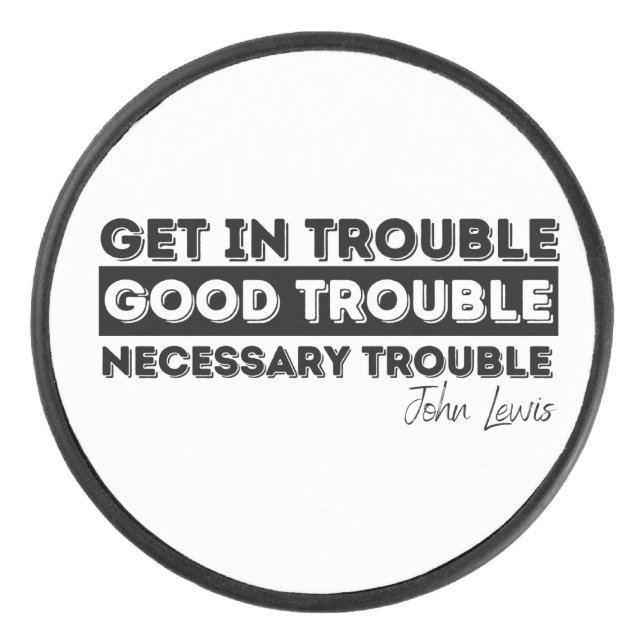 Disco De Hockey buen problema john lewis (Anverso)