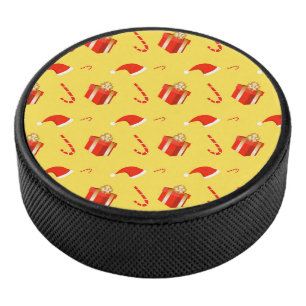 Disco De Hockey Caja de regalo de navidades Caña de caramelo de Sa