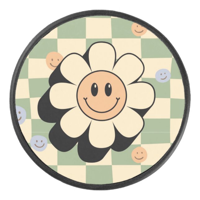 Disco De Hockey Camiones de hockey y juego de hockey (Anverso)