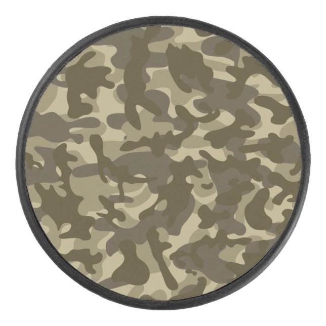 Disco De Hockey Camuflaje Central (Anverso)