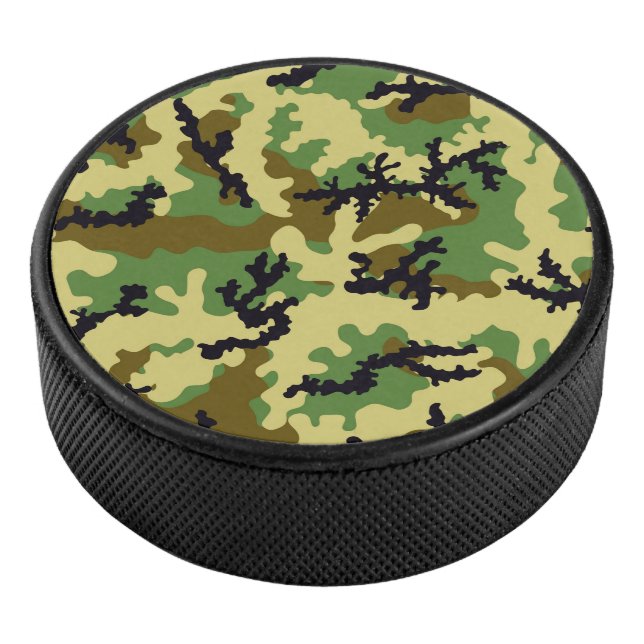 Disco De Hockey Camuflaje de Woodland (3/4)