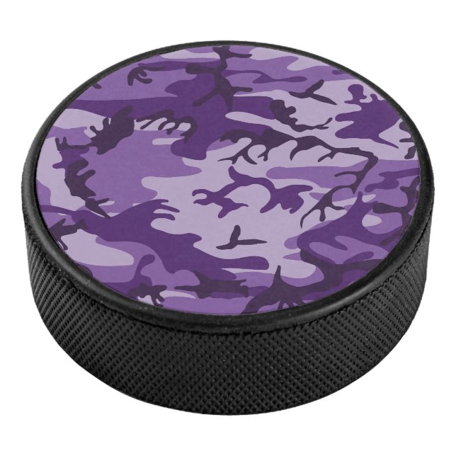 Disco De Hockey Camuflaje morado, ejército (3/4)