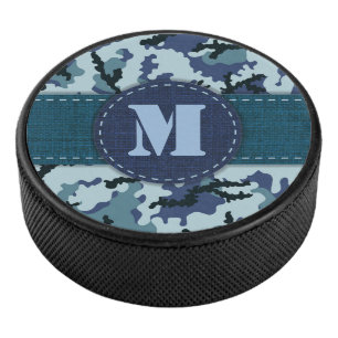 Disco De Hockey Camuflaje naval