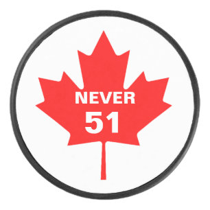 Disco De Hockey Canada Never 51 Puck