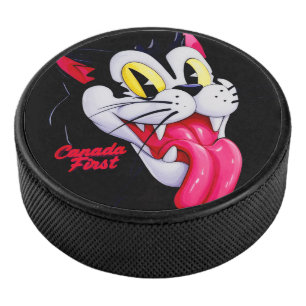 DISCO DE HOCKEY CANADÁ PRIMERO GATO