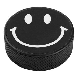Disco De Hockey Cara Feliz