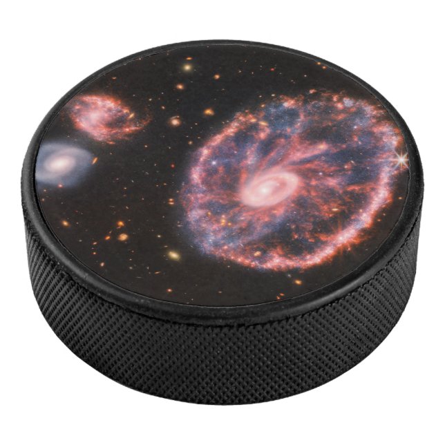 Disco De Hockey CartWheel Galaxy JWST James Webb Space Telescope (3/4)