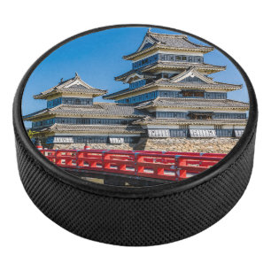 Disco De Hockey Castillo y puente de Matsumoto