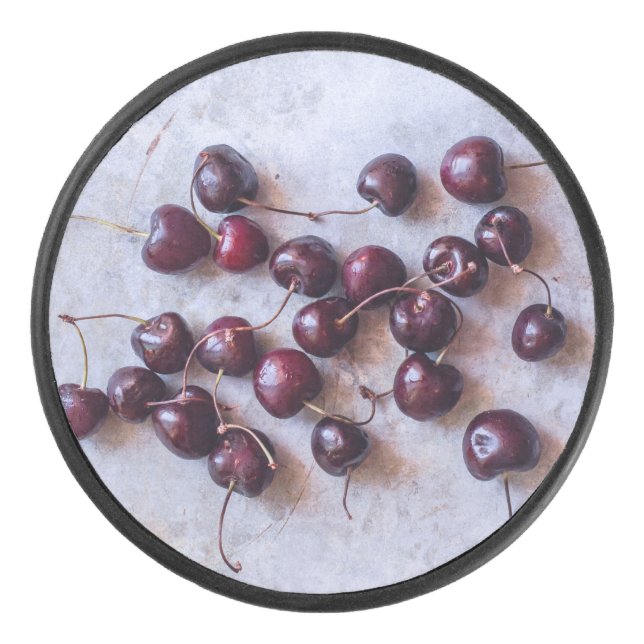 Disco De Hockey Cerezas (Anverso)