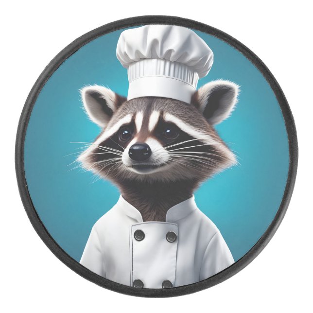 Disco De Hockey Chef Raccoon (Anverso)
