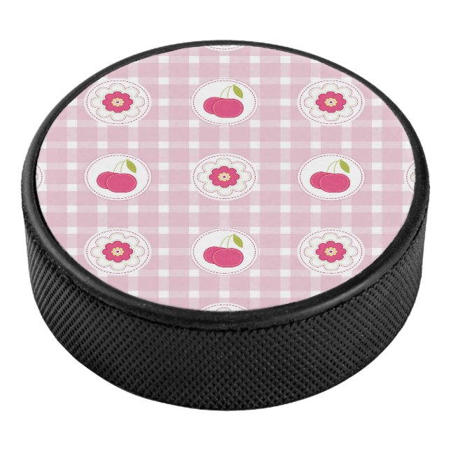 Disco De Hockey Cherry Picnic Hockey Puck (3/4)