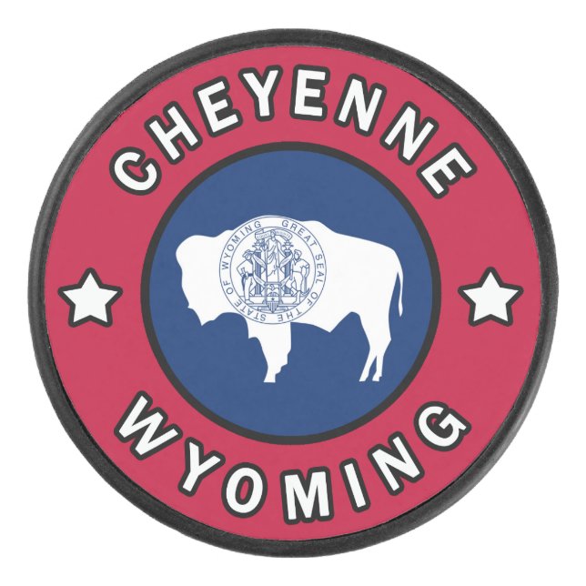 Disco De Hockey Cheyenne Wyoming (Anverso)