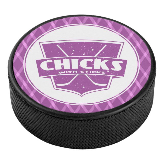 Disco De Hockey Chicas con polla de hockey sobre hielo (3/4)