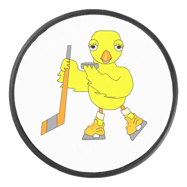 Disco De Hockey Chick de hockey (Anverso)