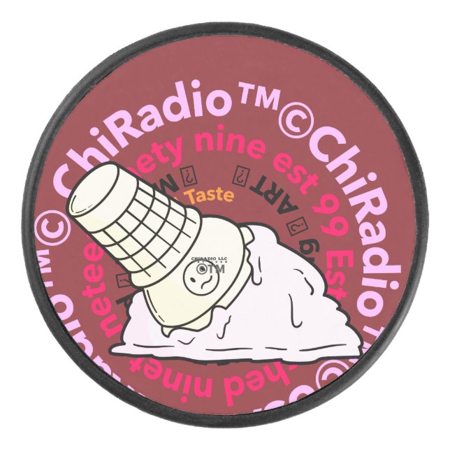 Disco De Hockey ChiRadioLLC ™ IceCream (Anverso)