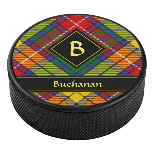 Disco De Hockey Clan Buchanan Tartan (3/4)