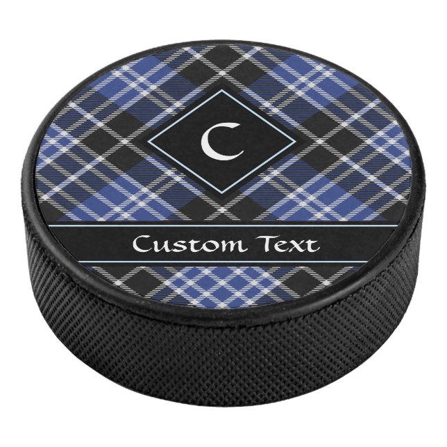 Disco De Hockey Clan Clark Tartan (3/4)