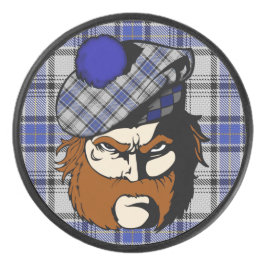 Disco De Hockey Clan guerrero escocés Hannay Tartan