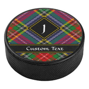 Disco De Hockey Clan MacBeth Tartan Hockey Puck