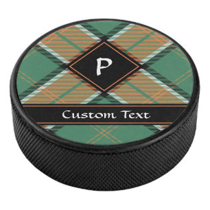 Disco De Hockey Clan Pollock Tartan Hockey Puck