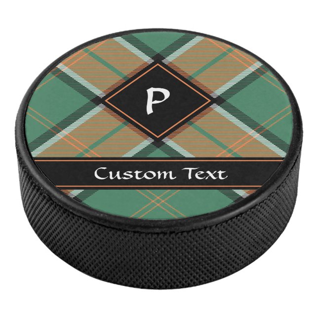 Disco De Hockey Clan Pollock Tartan Hockey Puck (3/4)