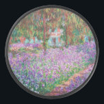 Disco De Hockey Claude Monet - El jardín del artista en Giverny<br><div class="desc">El jardín del artista en Giverny / Le Jardin de l'artiste a Giverny - Claude Monet,  1900</div>