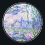 Disco De Hockey Claude Monet - Lilies de agua / Nympheas 1919<br><div class="desc">Lilies de agua / Nympheas (W.1852) - Claude Monet,  Petróleo en lienzo,  1916-1919</div>