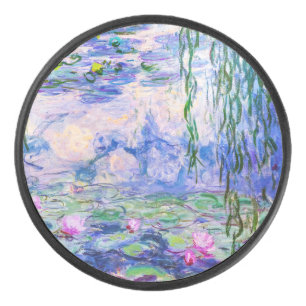 Disco De Hockey Claude Monet - Lilies de agua / Nympheas 1919