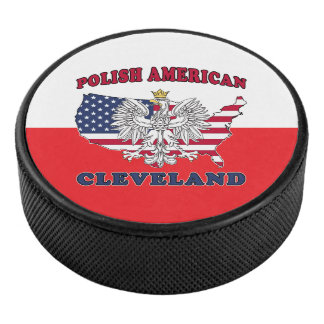 Disco De Hockey Cleveland Ohio Águila Polaca