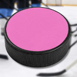 Disco De Hockey Color sólido neón rosado | Clásica<br><div class="desc">Neon Pink - Presentando el encanto eterno del diseño de color sólido: una fascinante mezcla de forma clásica y elegante simplicidad. Este diseño es una celebración del poder y la belleza que se encuentran en un solo tono impactante. El diseño de color sólido, exuberante sofisticación, abarca la esencia del minimalismo,...</div>