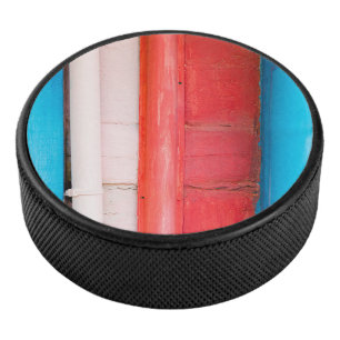 Disco De Hockey Colores caribeños - abstracto