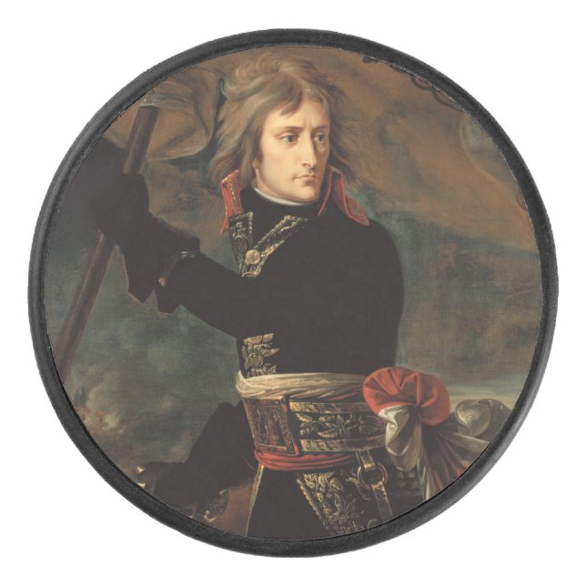 Disco De Hockey Concentración de Napoleón Bonaparte en la batalla  (Anverso)