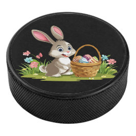 Disco De Hockey conejo de Pascua