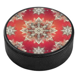 Disco De Hockey Copo de Nieve de Diciembre