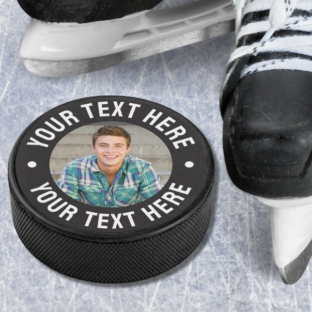 Disco De Hockey Crea el tuyo (Create Your Own Hockey Puck)