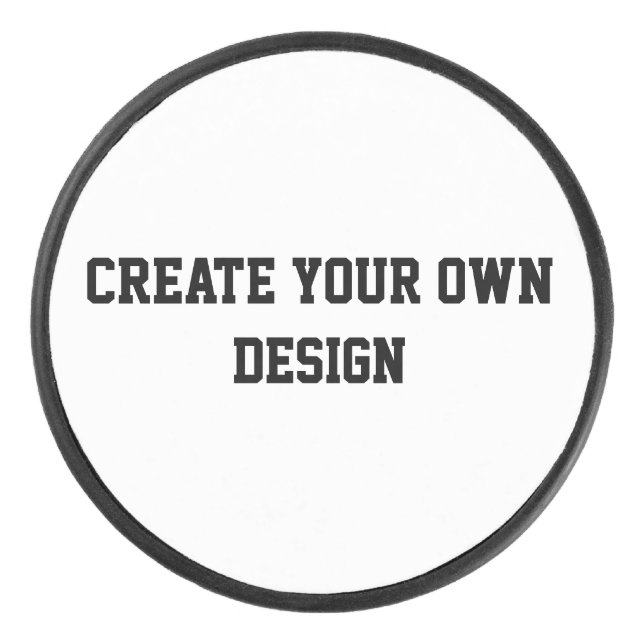 Disco De Hockey Crea el tuyo propio (Anverso)