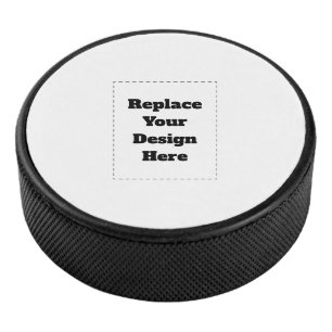 Disco De Hockey Crea tu propio blanco 