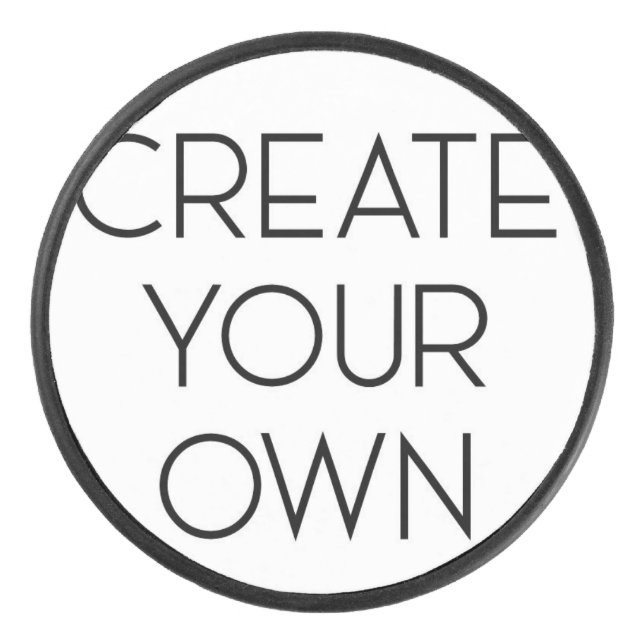 Disco De Hockey Crear el propio (Anverso)